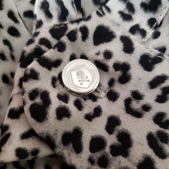 Sport the Kooples leopard print blouse M - Picture 7 of 8